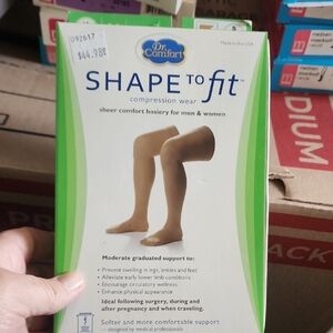 Dr. Comfort Beige Compression Hosiery for Men & Women
